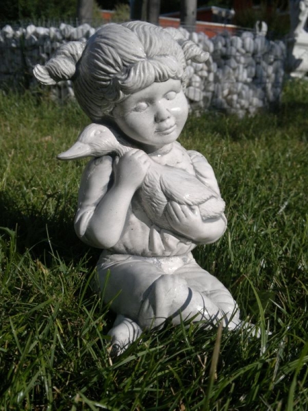 "Girl with Goose" delightful garden shows